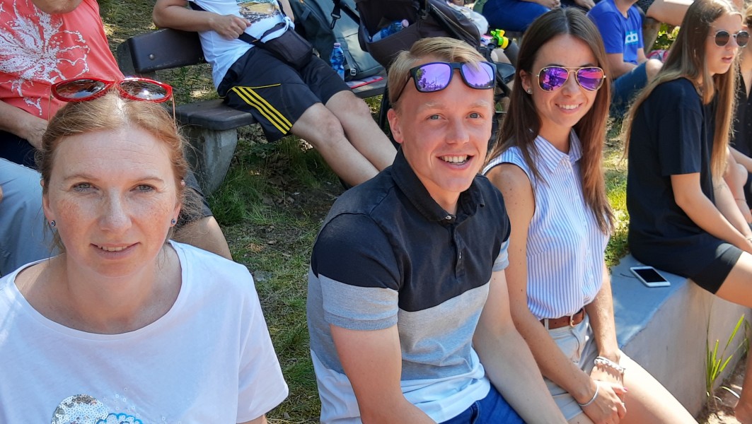 Jitka, Martin a Nikola na turnaji ve Starých Splavech
